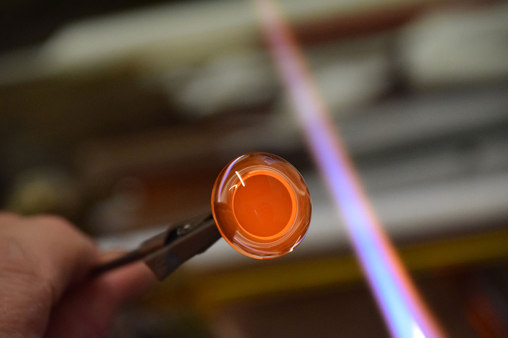 Glasverarbeitung für Lauschaer Glasaugen